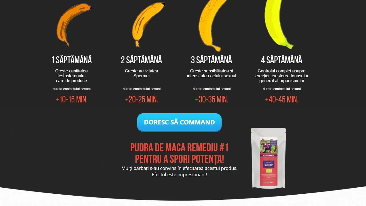 Peruvian maca: de unde să cumperi in Romania, cat costa in farmacii