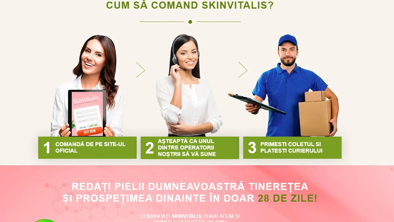 Skin vitalis: de unde să cumperi in Romania, cat costa in farmacii